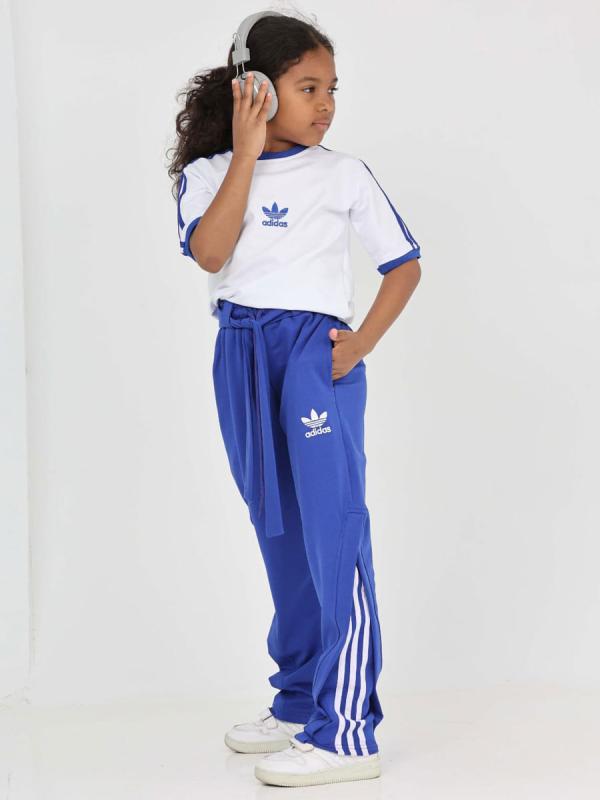 Спортивный костюм Adidas с коротким рукавом для девочек