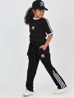 Спортивный костюм Adidas с коротким рукавом для девочек