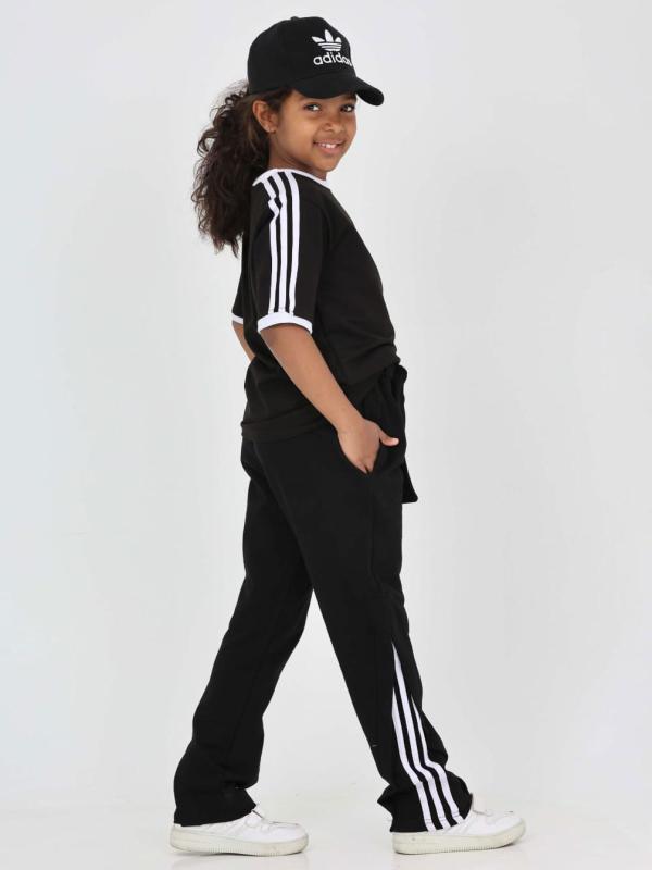 Спортивный костюм Adidas с коротким рукавом для девочек