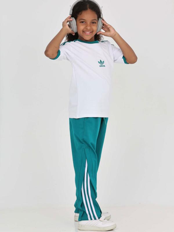 Спортивный костюм Adidas с коротким рукавом для девочек
